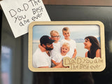 Handwritten and engraved magnets