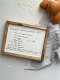 Sentimental recipe
