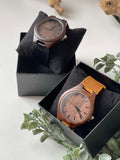 Wood Watch With Engraving