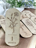 Floral milestone markers