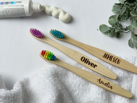 Engraved Toothbrushes