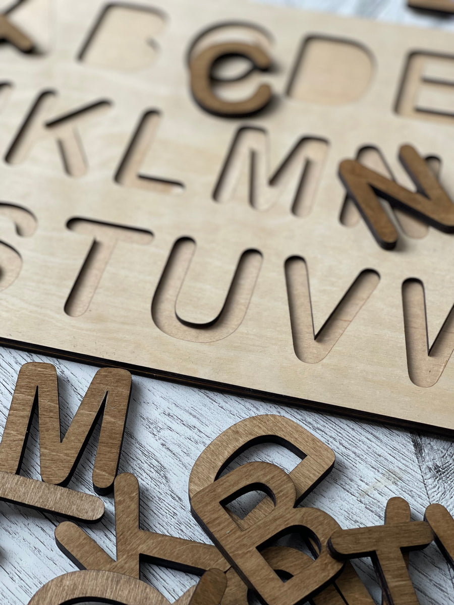Alphabet Puzzle – Humble Spruce Creations
